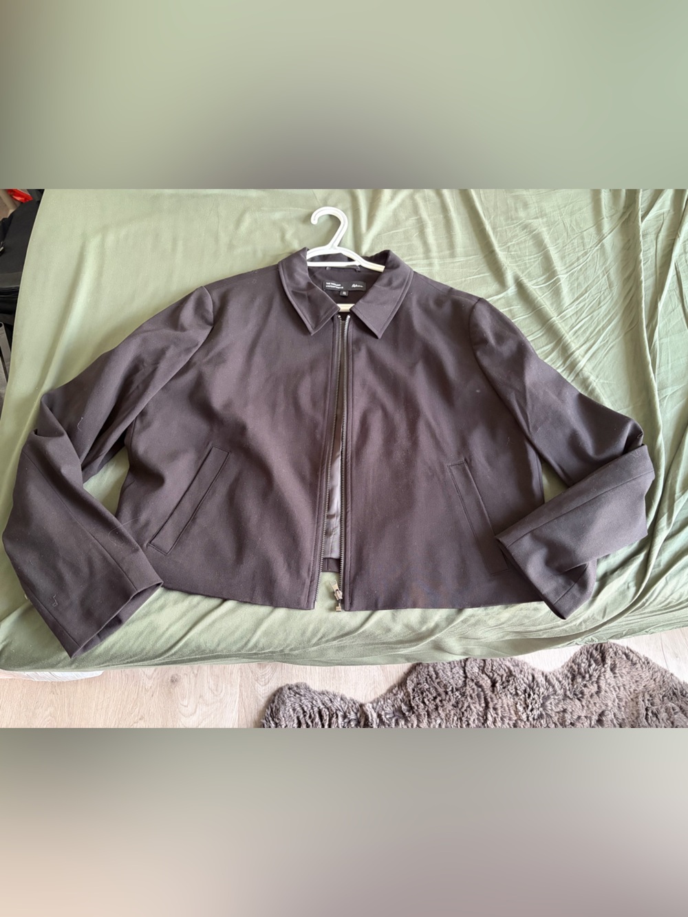 Reitmans Black Women's Zip-Front Jacket - NWOT